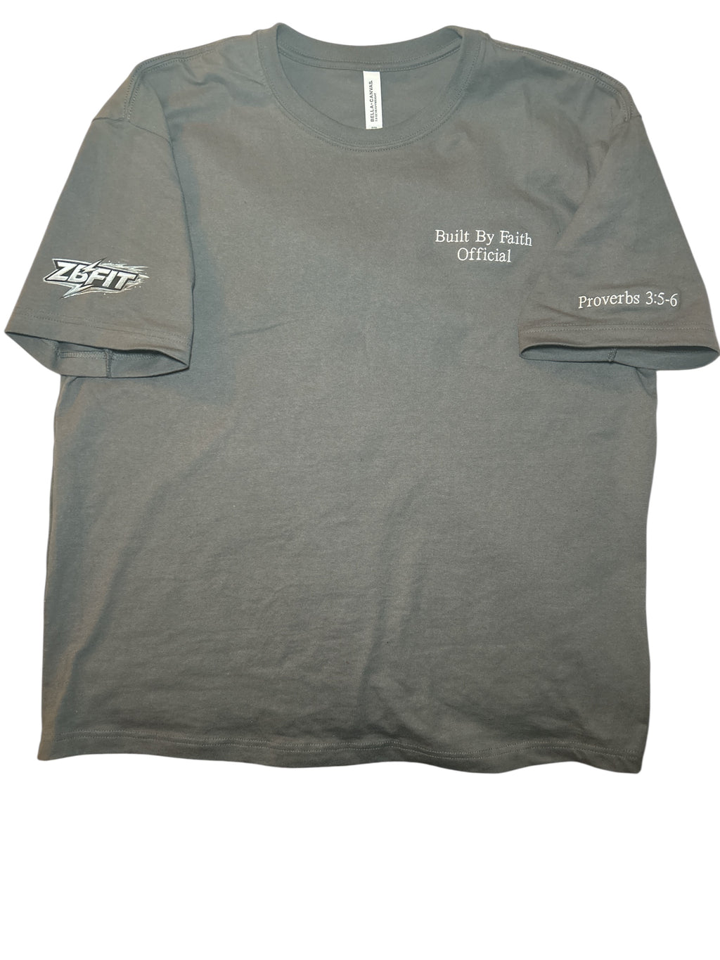 Walk By Faith — Heavy Oversized (Asphalt Grey)